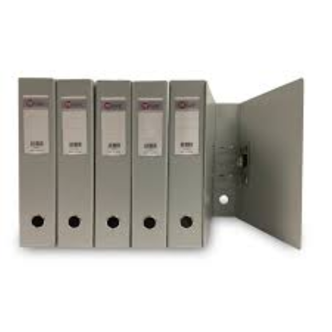 PENTA A4 3" L/ARCH FILE PP GREY